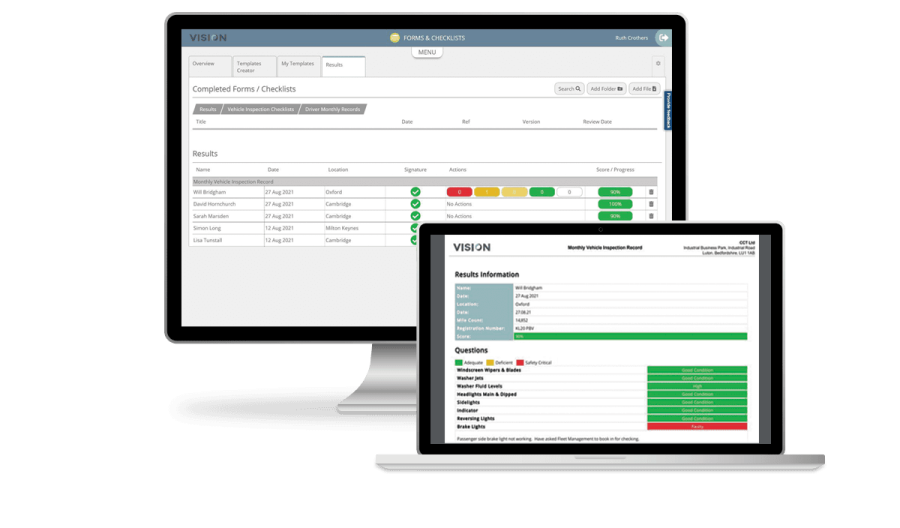 Manage incident reports easily with VISION